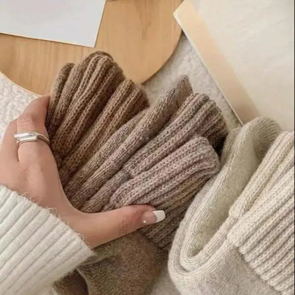 RELVANZO Women's Casual Soft Comfy Warm Socks for Fall & Winter